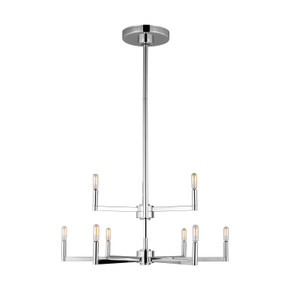 Mid. Chandeliers Candle by Visual Comfort Studio ( 454 | 3164209EN-05 Fullton ) 