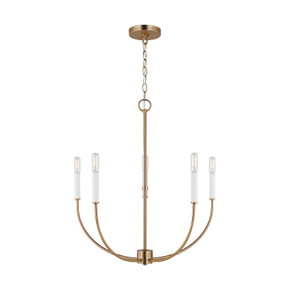 Mid. Chandeliers Candle by Visual Comfort Studio ( 454 | 3167105EN-848 Greenwich ) 