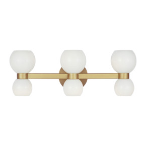 Bathroom Fixtures Five+Lights by Visual Comfort Studio ( 454 | KSV1006BBSMG Londyn ) 