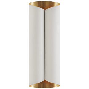 Sconces Metal by Visual Comfort Signature ( 268 | ARN 2037PW/G Selfoss ) 