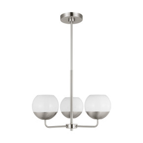 Mid. Chandeliers Glass Up by Visual Comfort Studio ( 454 | 3168103-962 Alvin ) 