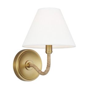Sconces Single Candle by Visual Comfort Studio ( 454 | CW1351BBS Laguna ) 