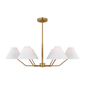 Large Chandeliers Candle by Visual Comfort Studio ( 454 | DJC1016SB Burke ) 