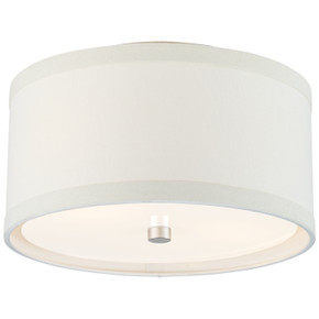 Flush Mounts Drum Shade by Visual Comfort Signature ( 268 | KS 4070BSL-L Walker ) 