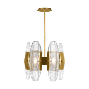Mini Chandeliers Glass Shade by Visual Comfort Modern ( 182 | 700WYT6BR-LED927 Wythe ) 