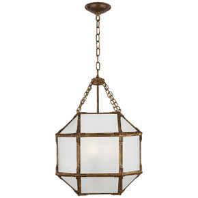 Foyer/Hall Lanterns Glass w/Frame by Visual Comfort Signature ( 268 | SK 5008GI-FG Morris ) 