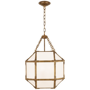 Foyer/Hall Lanterns Glass w/Frame by Visual Comfort Signature ( 268 | SK 5008GI-WG Morris ) 