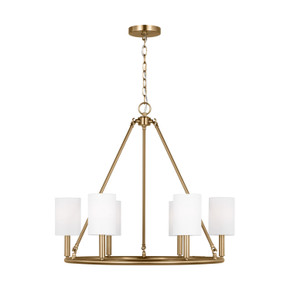 Mid. Chandeliers Candle by Visual Comfort Studio ( 454 | DJC1086SB Egmont ) 