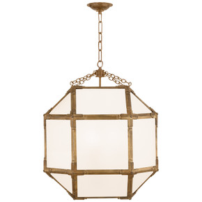 Foyer/Hall Lanterns Glass w/Frame by Visual Comfort Signature ( 268 | SK 5009GI-WG Morris ) 