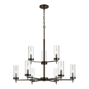 Mid. Chandeliers Glass Up by Visual Comfort Studio ( 454 | 3190309EN-778 Zire ) 
