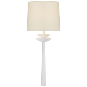 Sconces Single Candle by Visual Comfort Signature ( 268 | ARN 2301WHT-L Beaumont ) 