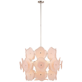 Pendants Drum Shade by Visual Comfort Signature ( 268 | KS 5067PN-BLS Leighton ) 