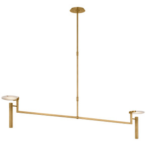 Linear/Island Geometric/Linear by Visual Comfort Signature ( 268 | KW 5605AB-ALB Melange ) 