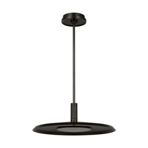 Pendants Metal Shade by Visual Comfort Modern ( 182 | AKPD17027BZ Saucer ) 