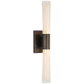 Sconces Double Glass by Visual Comfort Signature ( 268 | ARN 2473BZ-CG Brenta ) 