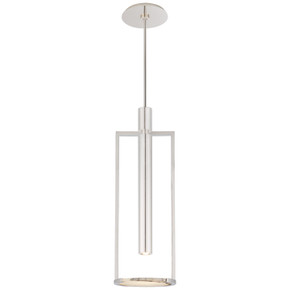 Pendants Open Frame by Visual Comfort Signature ( 268 | KW 5612PN-ALB Melange ) 