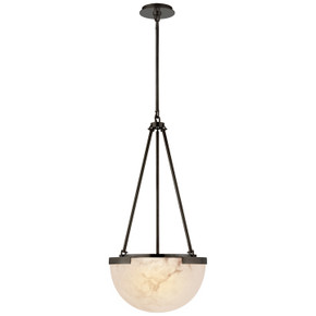 Pendants Bowl Style by Visual Comfort Signature ( 268 | KW 5618BZ-ALB Melange ) 