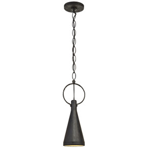 Mini Pendants Metal Shade by Visual Comfort Signature ( 268 | SK 5360NR-AI Limoges ) 