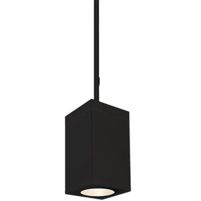 Exterior Hanging by W.A.C. Lighting ( 34 | DC-PD0517-N835-BK Cube Arch ) 