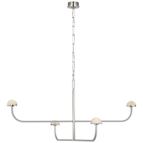 Large Chandeliers Geometric/Linear by Visual Comfort Signature ( 268 | KW 5624PN-ALB Pedra ) 
