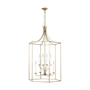 Foyer/Hall Lanterns Open Frame by Visual Comfort Studio ( 454 | AC1038ADB Bantry House ) 