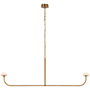 Linear/Island Geometric/Linear by Visual Comfort Signature ( 268 | KW 5625AB-ALB Pedra ) 