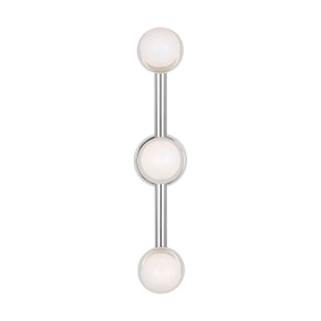 Bathroom Fixtures Three Lights by Visual Comfort Studio ( 454 | KWL1173PN Nodes ) 