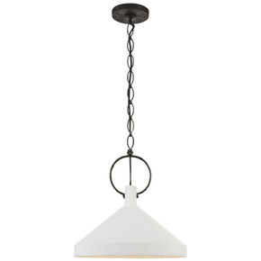 Pendants Metal Shade by Visual Comfort Signature ( 268 | SK 5363NR-PW Limoges ) 