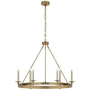 Mid. Chandeliers Candle by Visual Comfort Signature ( 268 | CHC 1601AB Launceton ) 