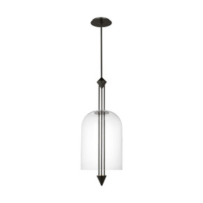 Pendants Glass Down by Visual Comfort Modern ( 182 | SLPD31627CBZ Cathedral ) 