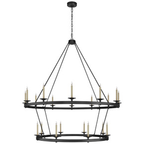 Large Chandeliers Candle by Visual Comfort Signature ( 268 | CHC 1609BZ Launceton ) 
