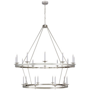 Large Chandeliers Candle by Visual Comfort Signature ( 268 | CHC 1609PN Launceton ) 