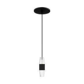 Mini Pendants Glass Down by Visual Comfort Modern ( 182 | SLPD38127B Lassell ) 