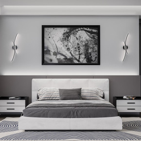 Sconces Linear/Tubular by W.A.C. Lighting ( 34 | WS-29428-30-BK Tusk ) 