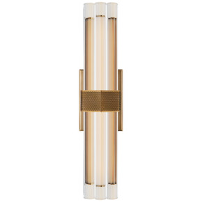 Sconces Linear/Tubular by Visual Comfort Signature ( 268 | LR 2909HAB-CG Fascio ) 