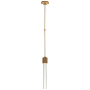 Mini Pendants Glass Down by Visual Comfort Signature ( 268 | LR 5911HAB-CG Fascio ) 