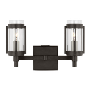 Bathroom Fixtures Two Lights by Visual Comfort Studio ( 454 | LV1012AI Flynn ) 