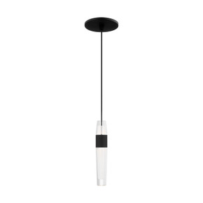 Mini Pendants Glass Down by Visual Comfort Modern ( 182 | SLPD39727B Lassell ) 