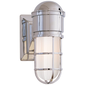 Sconces Single Glass by Visual Comfort Signature ( 268 | SL 2000CH-WG Marine2 ) 