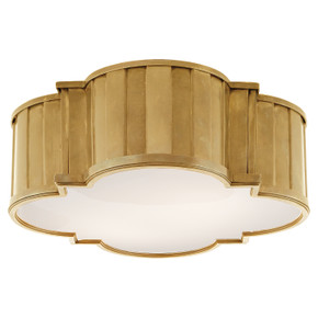 Flush Mounts Bowl Style by Visual Comfort Signature ( 268 | TOB 4131HAB-WG Tilden ) 