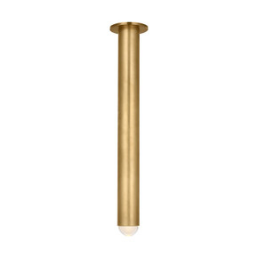 Flush Mounts Metal Shade by Visual Comfort Modern ( 182 | KWFM30827NB Ebell ) 
