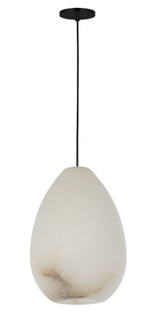 Mini Pendants Glass Down by Visual Comfort Modern ( 182 | SLPD545ALBB-L Alina ) 