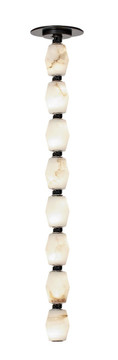 Mini Pendants Glass Down by Visual Comfort Modern ( 182 | SLPD55027ALBBZR-277 Collier ) 