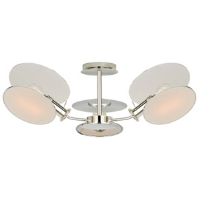 Semi-Flush Mts. Geometric/Linear by Visual Comfort Signature ( 268 | TOB 4290PN-L Osiris ) 