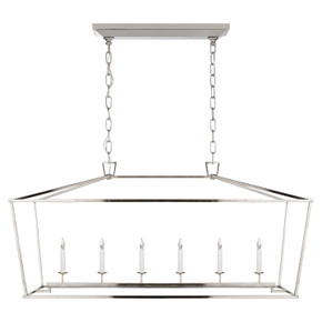 Linear/Island Open Frame by Visual Comfort Signature ( 268 | CHC 2166PN Darlana ) 