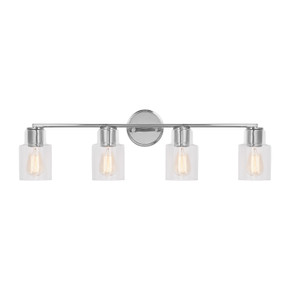 Bathroom Fixtures Four Lights by Visual Comfort Studio ( 454 | DJV1004CH Sayward ) 