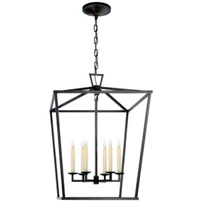 Foyer/Hall Lanterns Open Frame by Visual Comfort Signature ( 268 | CHC 2176AI Darlana ) 