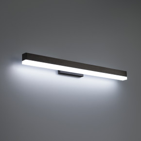 Bathroom Fixtures Cylindrical / Linear by W.A.C. Lighting ( 34 | WS-41125-BK Styx ) 