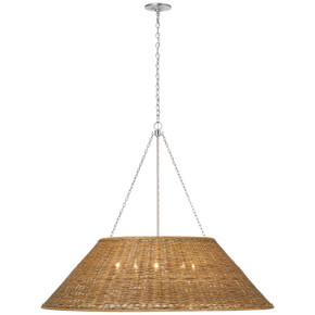 Large Chandeliers Candle by Visual Comfort Signature ( 268 | MF 5038PN-NTW Corinne ) 