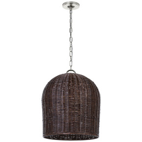 Pendants Glass Down by Visual Comfort Signature ( 268 | MF 5043PN-EPW Nancy ) 